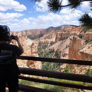 P1030959 Looking into the heart of Bryce  Canyon 7/4/2016