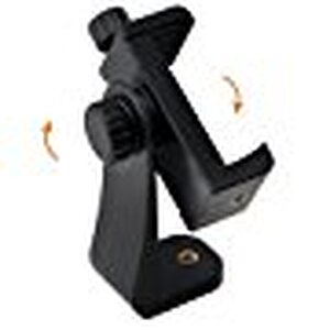 IPOW Universal Cell Phone Tripod Mount Vertical Bracket Holder Adapter Clamp