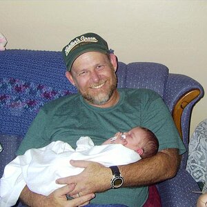 Bob and 1st two granddaughters