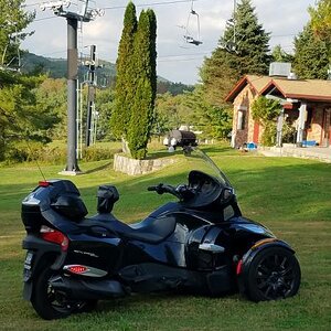 They say the Spyder is a snowmobile on wheels.  What do you think ?