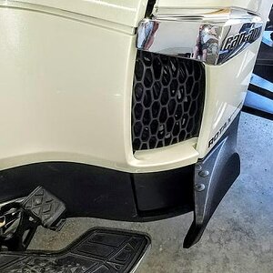 Part #705004803 Right Side vent Grille installed