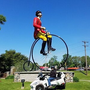 In front of Ben Bikin, Sparta WI Spyder Spin '17