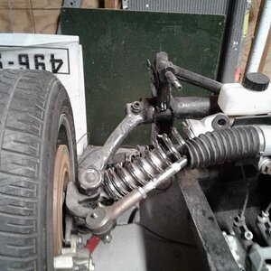 This is what I will re-place ....it's an old VW beetle front suspension