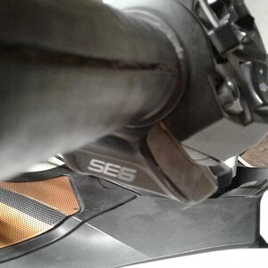 A pic of the Pad mounted to the + lever