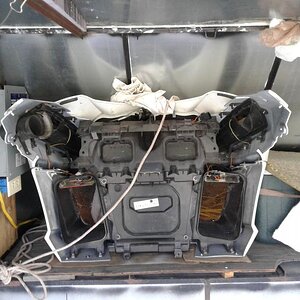 the FRUNK in position for travelling .....cont'd.