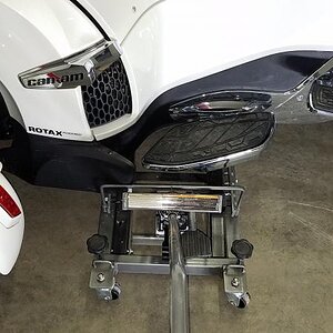 Placing lift under Spyder