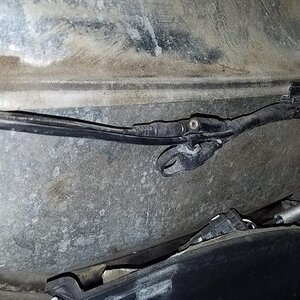 Audio connectors on right side under seat