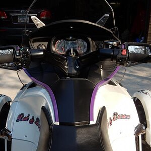 Purple cockpit