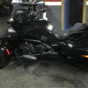 Ready a waiting for backrest and license plate II