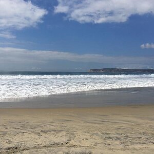 Coronado beach at the Del