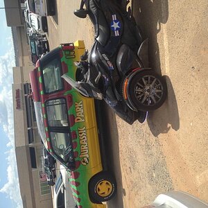 Dino theme , found locally yrs apart from the Jeep, Bossier LA