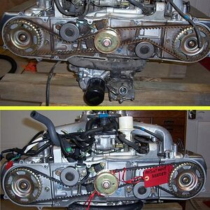 Timing Belt Area   before and after resize