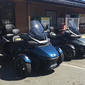 Buckley Bay gas stop on way home.