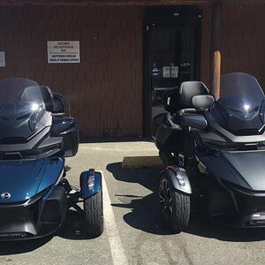 My ride buddy got new 2020 also 
Asphalt Grey.