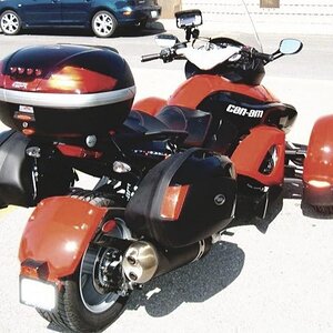 Brand new baggage boxes for weekend trips.