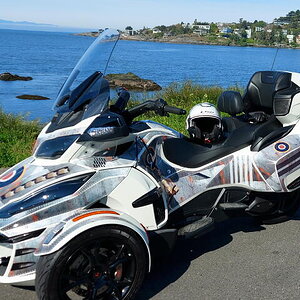 Southern Vancouver Island - Victoria looking southwest.