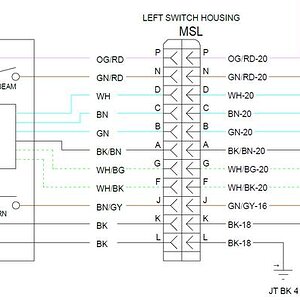 LH Switch Hosing Diagram