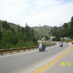 More traffic than this, just hard to catch.