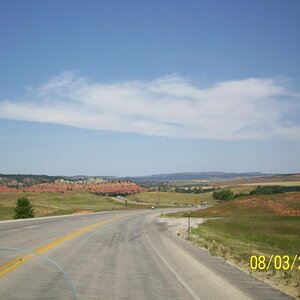 View around Devils Tower.