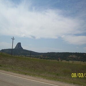 Looks different as you go around it.