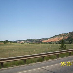 Scenery after leaving Devils Tower.
