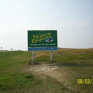 North Dakota gives you a howdy.