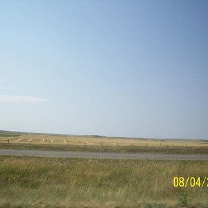 Flatlands in Montana.