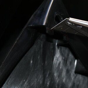 cut to fit new  quarter turn screw