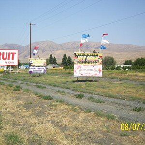 Local produce abounds.