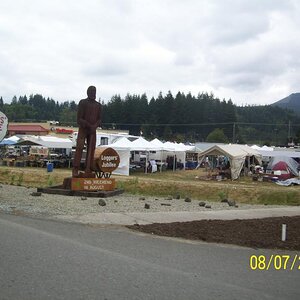 Coming down from trying to get to the top of Mt Rainer.