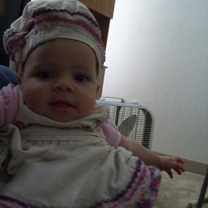 Our granddaughter, 5 months old.  Ft Lewis, WA