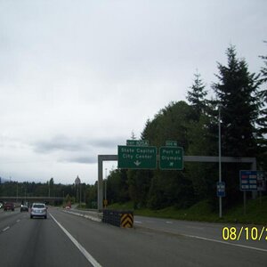 Leaving Tacoma, WA heading home.