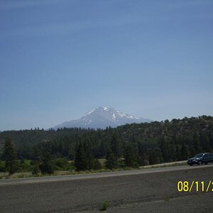 Mt Shasta.