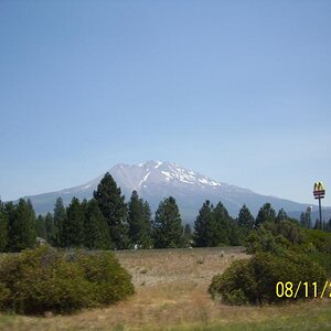 One of many shots of Mt. Shasta.