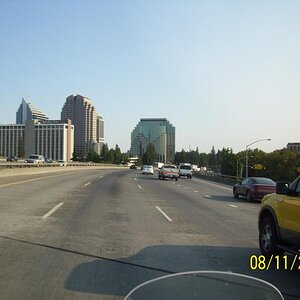 Sacramento, CA skyline; part of.