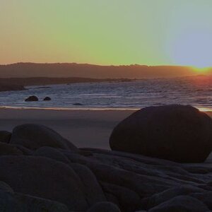 Waterhouse Point sunset, Northern Tasmania.