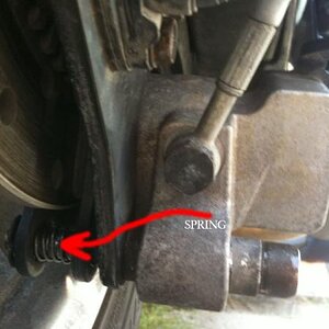 REAR BRAKE SPRING