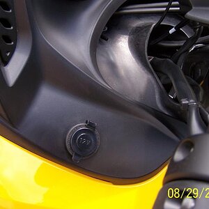 12v BRP mod in the dashboard