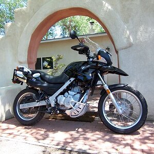 original black - all in all, the best 2 wheeled motorcycle I have ever owned.