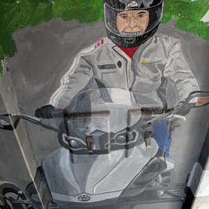 self portrait.  can you find the light switches?