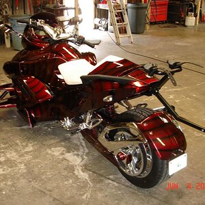 Custom rack just for you .johnny staceys show bike.