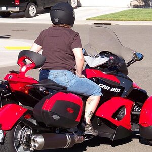 Heading out for a quick ride around the neighborhood.