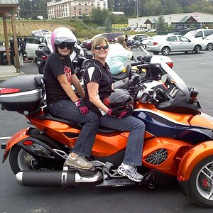 ME & my oldest daughter @ Spyders in the Smokies