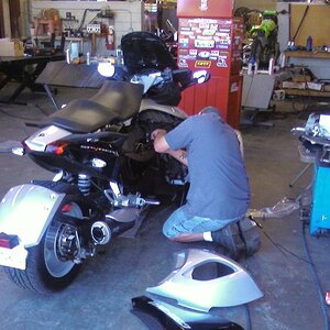 Having 2nd update done with evap line.