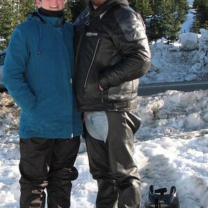 Lori & Mark on Mt. Washington
