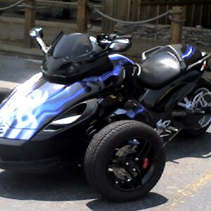 Spyder wheels painted