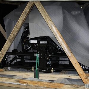 Front end of crate, RT minus it's nose.