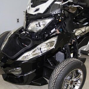 Nose assembly attached.