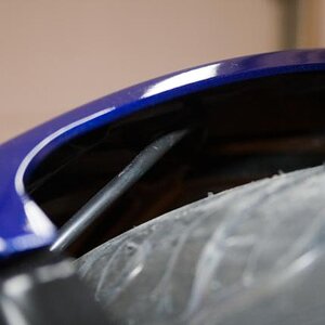 2010RSspyder TailLightWireChafe 3 - Taillight hanging down and getting chafed by the rear tire.