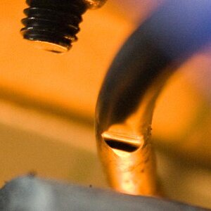 2010RSspyder TailLightWireChafe 7 - The chafe in the taillight from the rear tire.